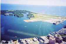 Air strip from CN Tower